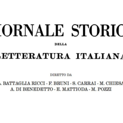 Giornale Storico